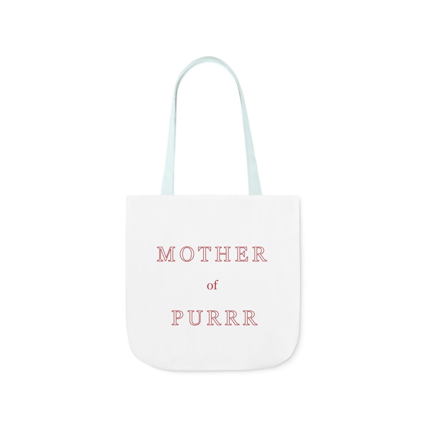 Mother of Purrr - Polyester Canvas Tote Bag (AOP)