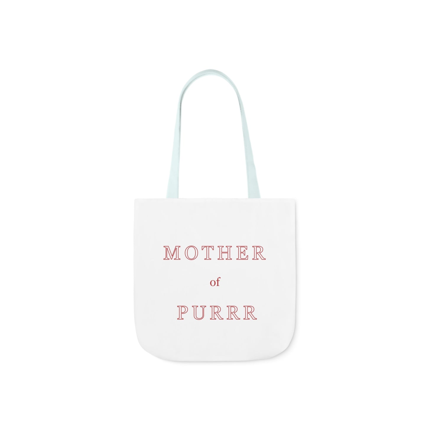 Mother of Purrr - Polyester Canvas Tote Bag (AOP)