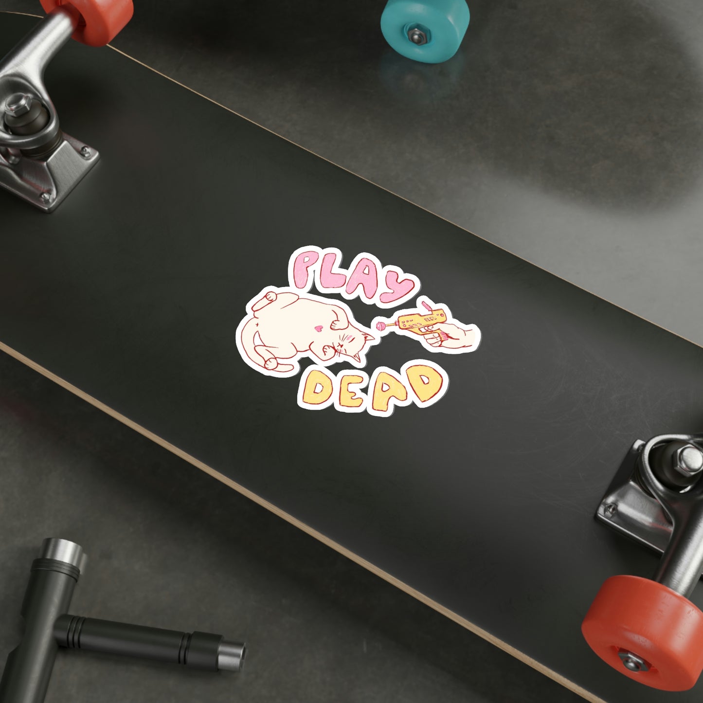 Play Dead Sticker