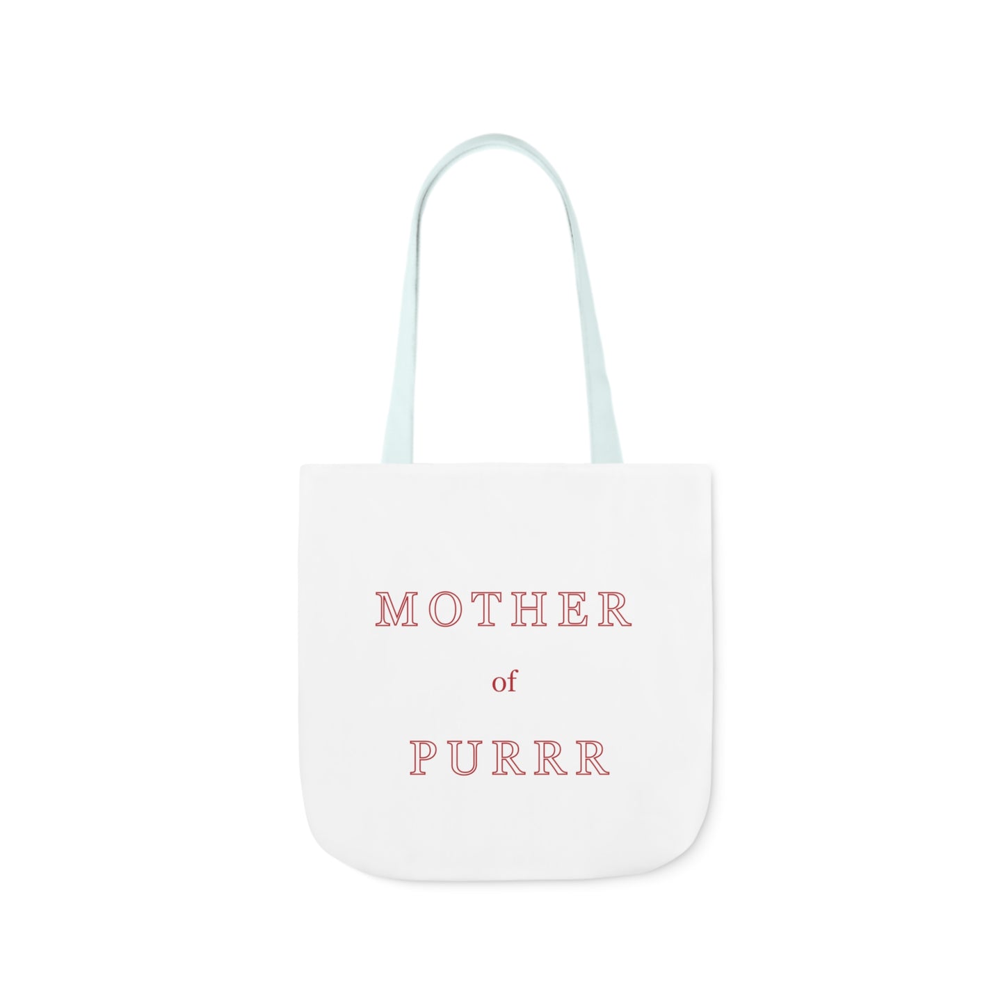 Mother of Purrr - Polyester Canvas Tote Bag (AOP)