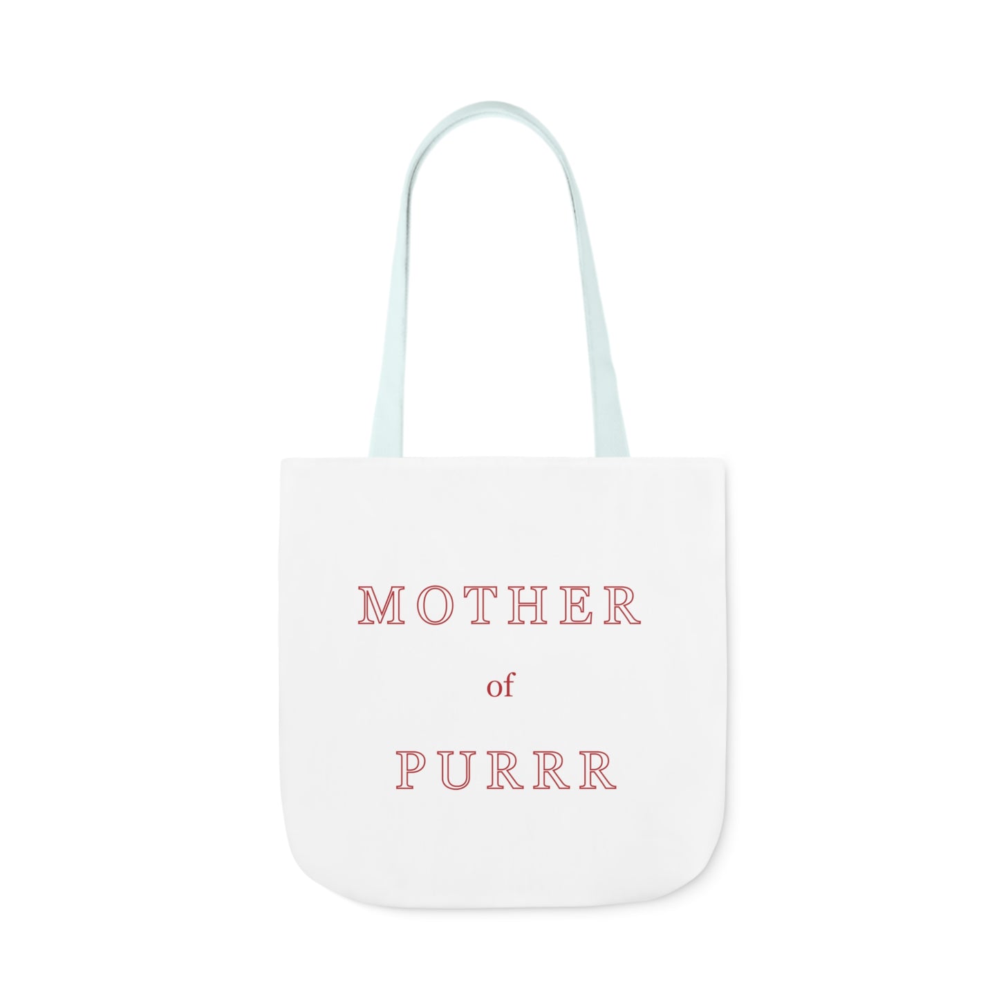 Mother of Purrr - Polyester Canvas Tote Bag (AOP)