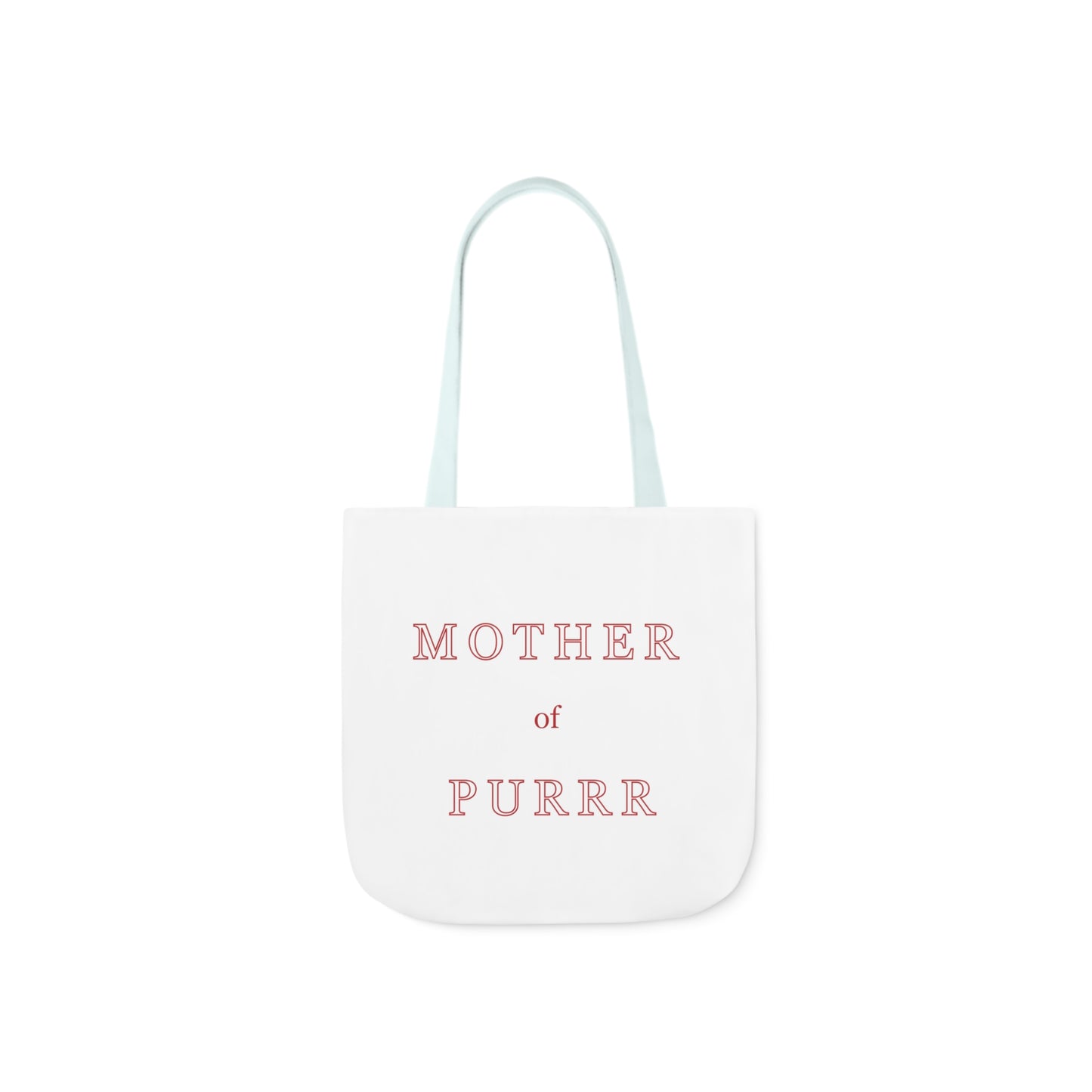 Mother of Purrr - Polyester Canvas Tote Bag (AOP)