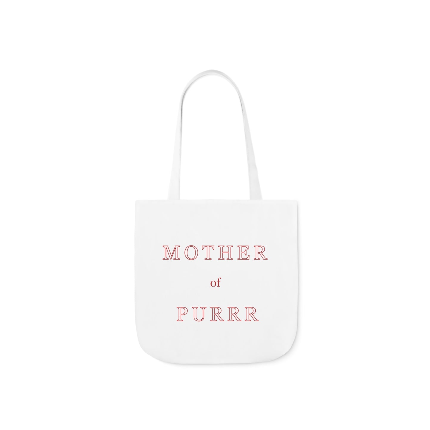 Mother of Purrr - Polyester Canvas Tote Bag (AOP)