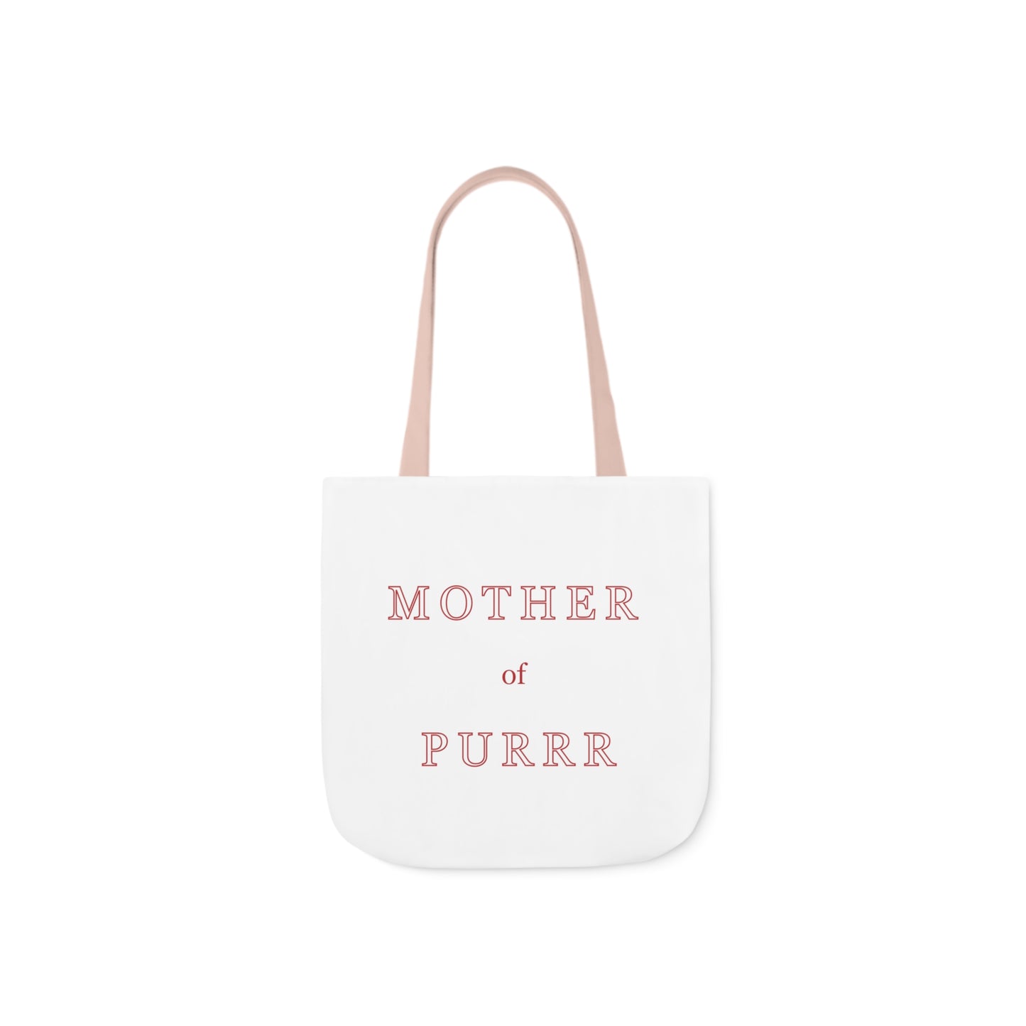 Mother of Purrr - Polyester Canvas Tote Bag (AOP)
