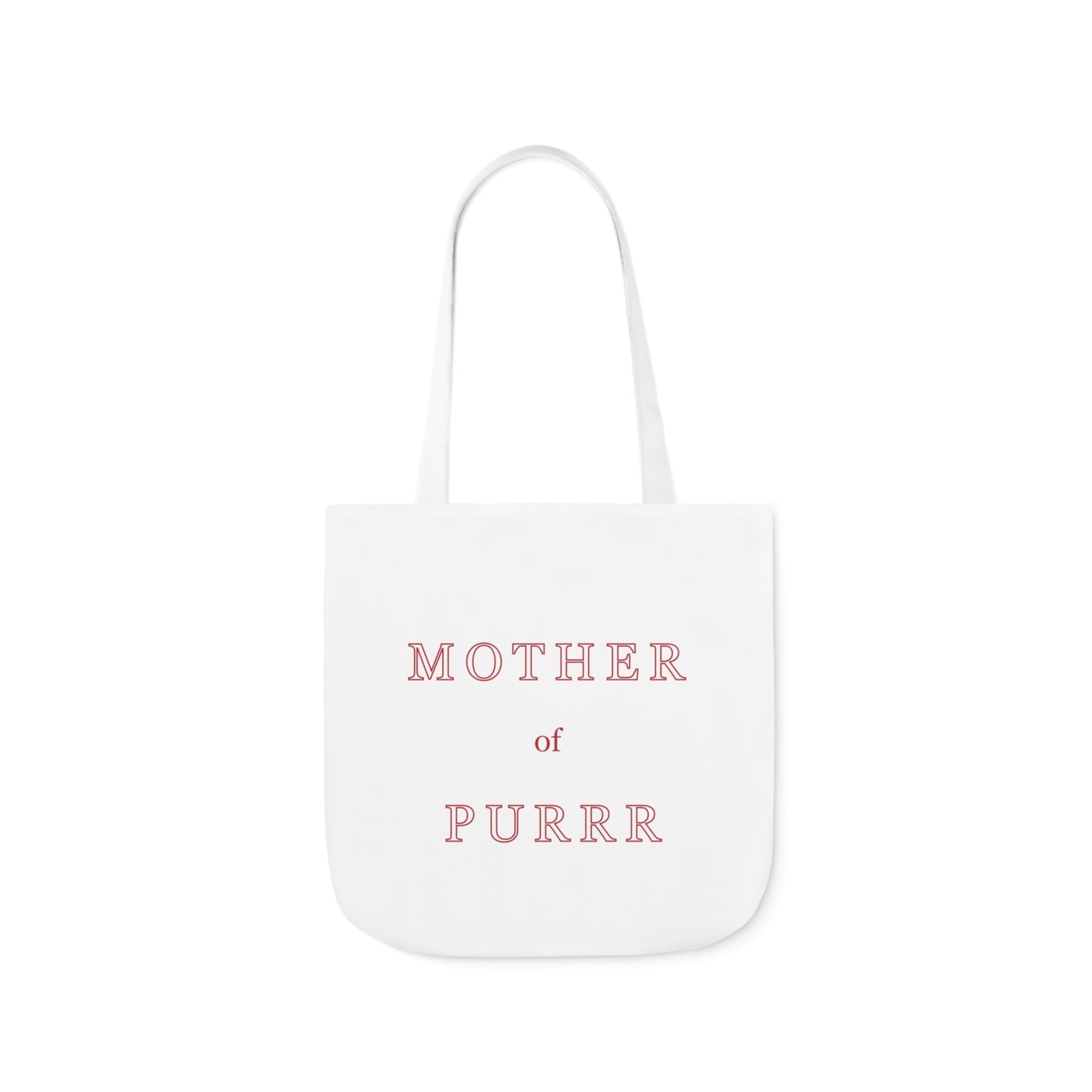 Mother of Purrr - Polyester Canvas Tote Bag (AOP)