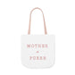 Mother of Purrr - Polyester Canvas Tote Bag (AOP)