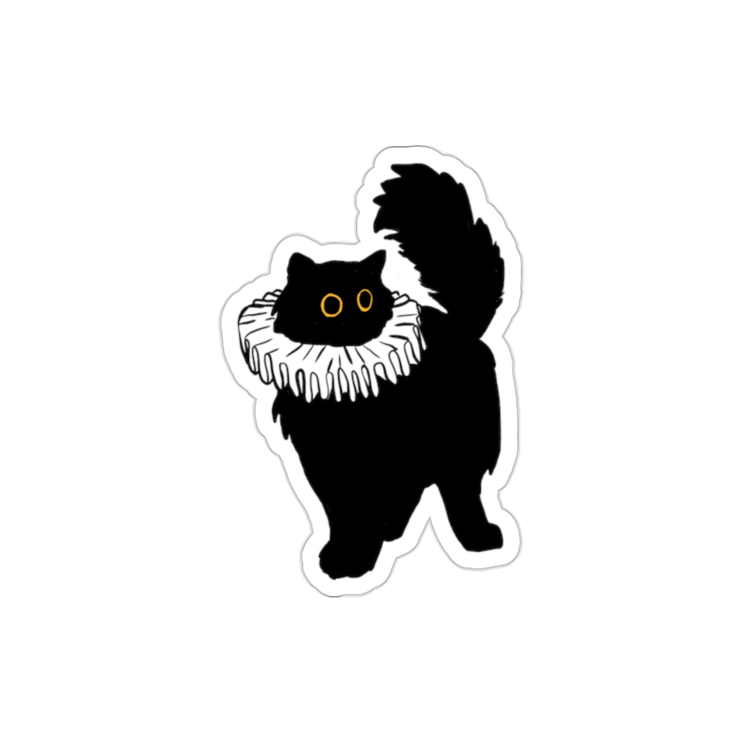 Shakespeare Cat Sticker