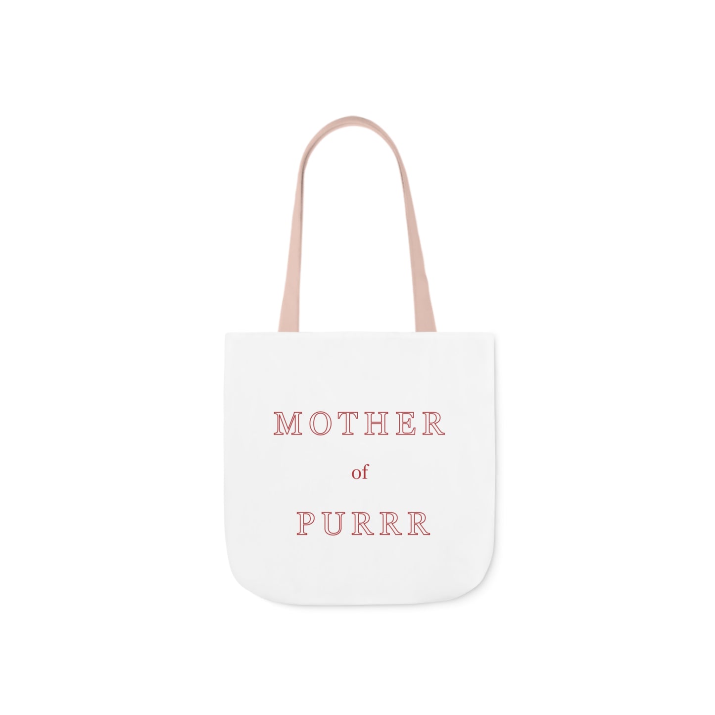 Mother of Purrr - Polyester Canvas Tote Bag (AOP)