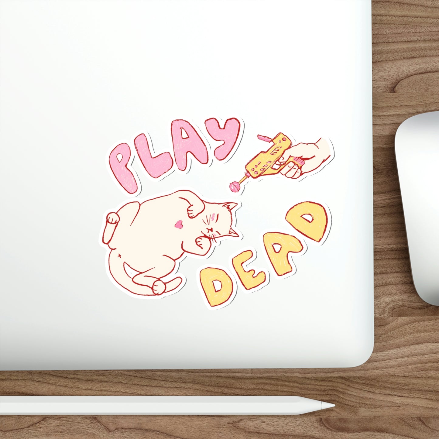 Play Dead Sticker