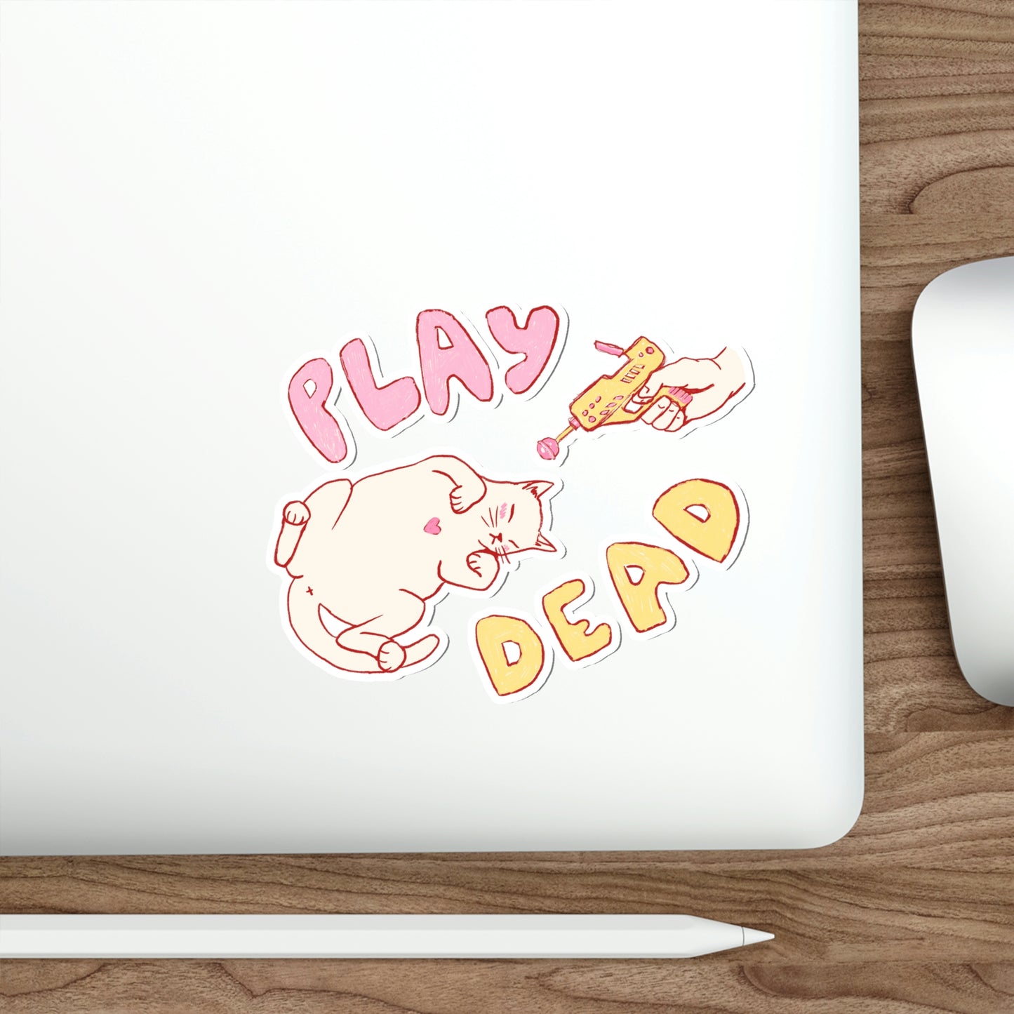 Play Dead Sticker